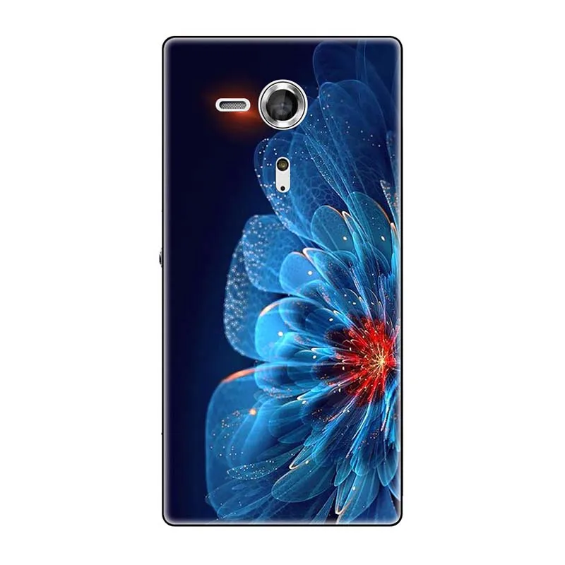 A312 Телефонные чехлы для sony Xperia SP M35 M35h M35C C5303 C5306 C5302 чехол с принтом(розы); волк милый чехол-крышка с узорами чехол для телефона чехол Fundas Para - Цвет: A312