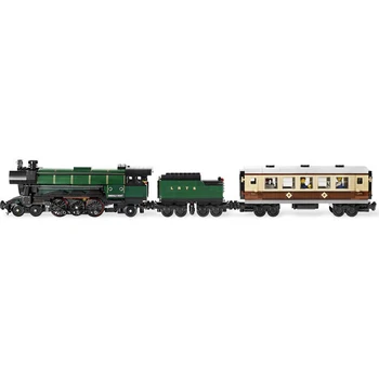 

in stock 1085pcs Technic Series Emerald Night Train Model Building Kit Block Bricks Compatible lepining 21005 Technic Toys
