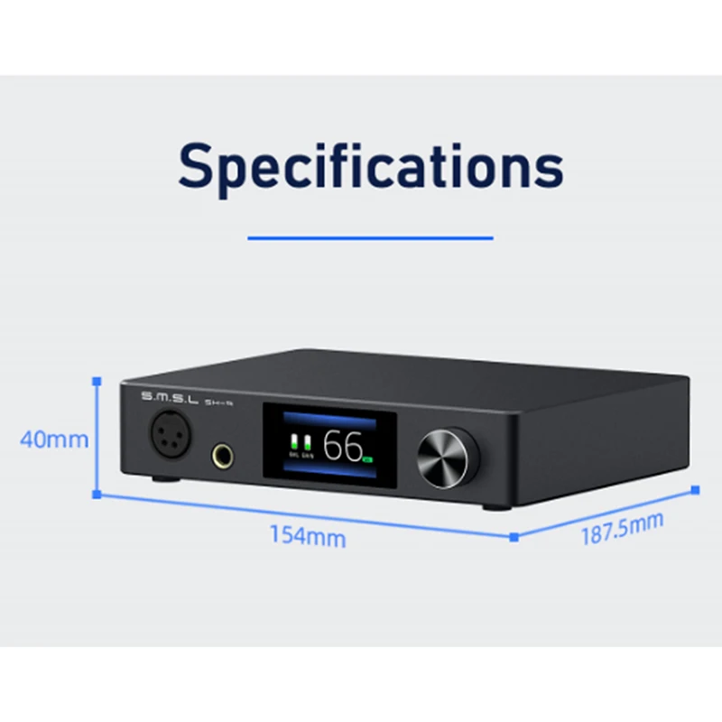 SMSL SH-9 Amplifier Headphone THX AAA Technology