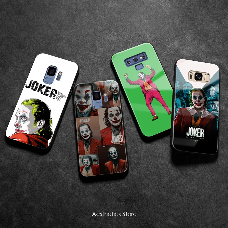 Защитный чехол Joker 2019 из мягкого силикона с закаленным стеклом для Samsung Galaxy S8 S9 S10e
