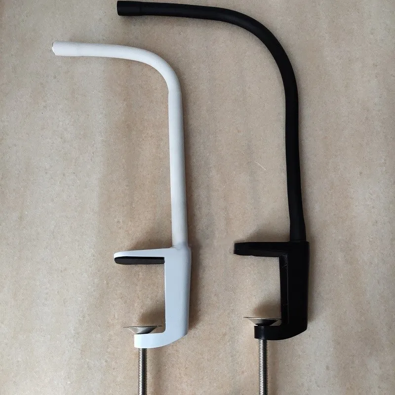 Tubo Flessibile Collo Cigno Metallo 60 Cm - 2 Pezzi Con Filettatura M10