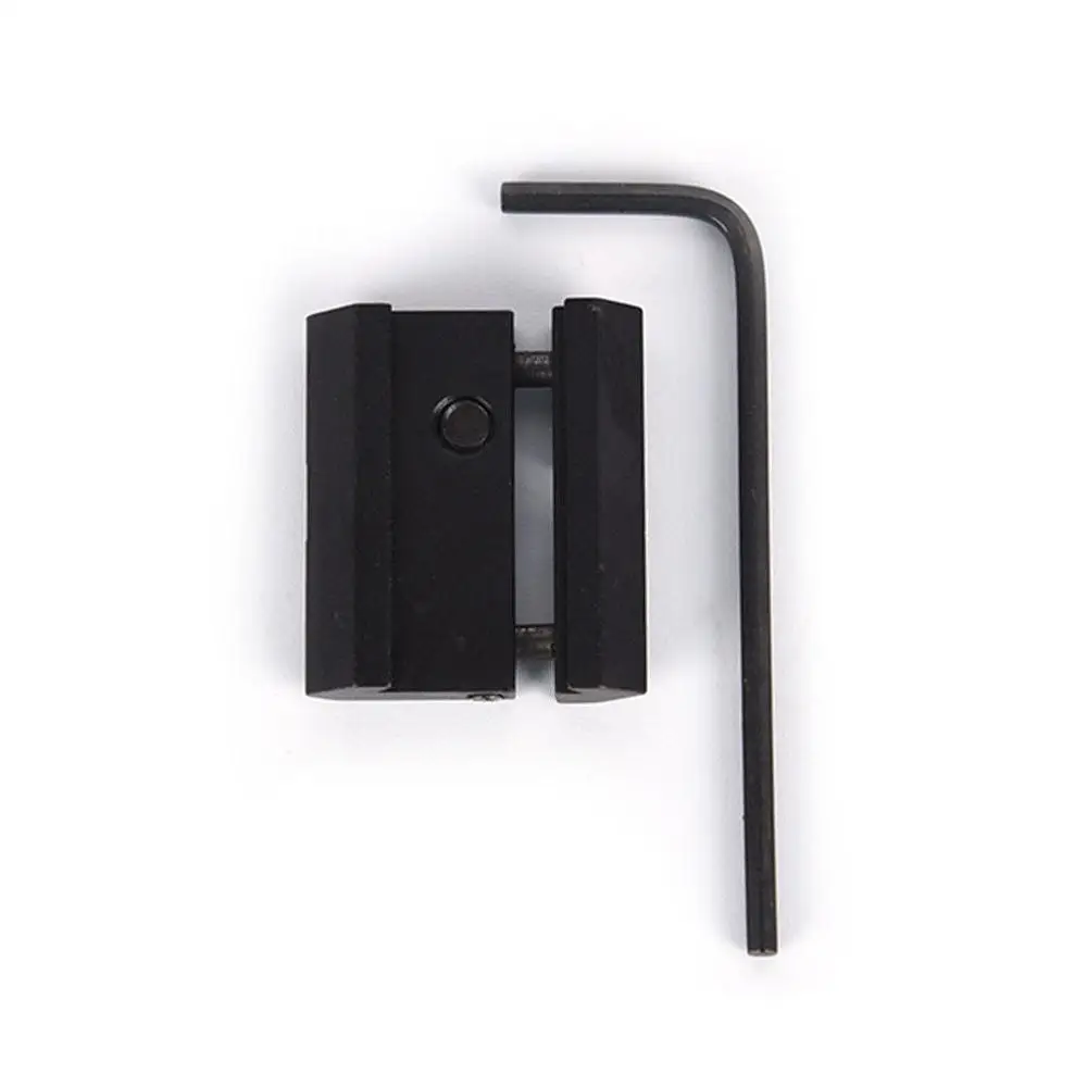 

Aluminum Alloy Lightweight Portable 11 to 20mm Track / 11mm to 22mm Dovetail Leather Martini / Weaver Rail Adapter