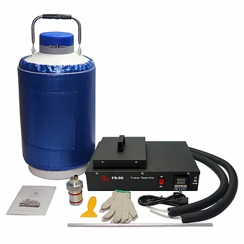 

Nitrogen frozen separator FS-06 LCD Separating machine FS06 for 9" Mobile phone 2 in 1 kit built-in oil-free pump