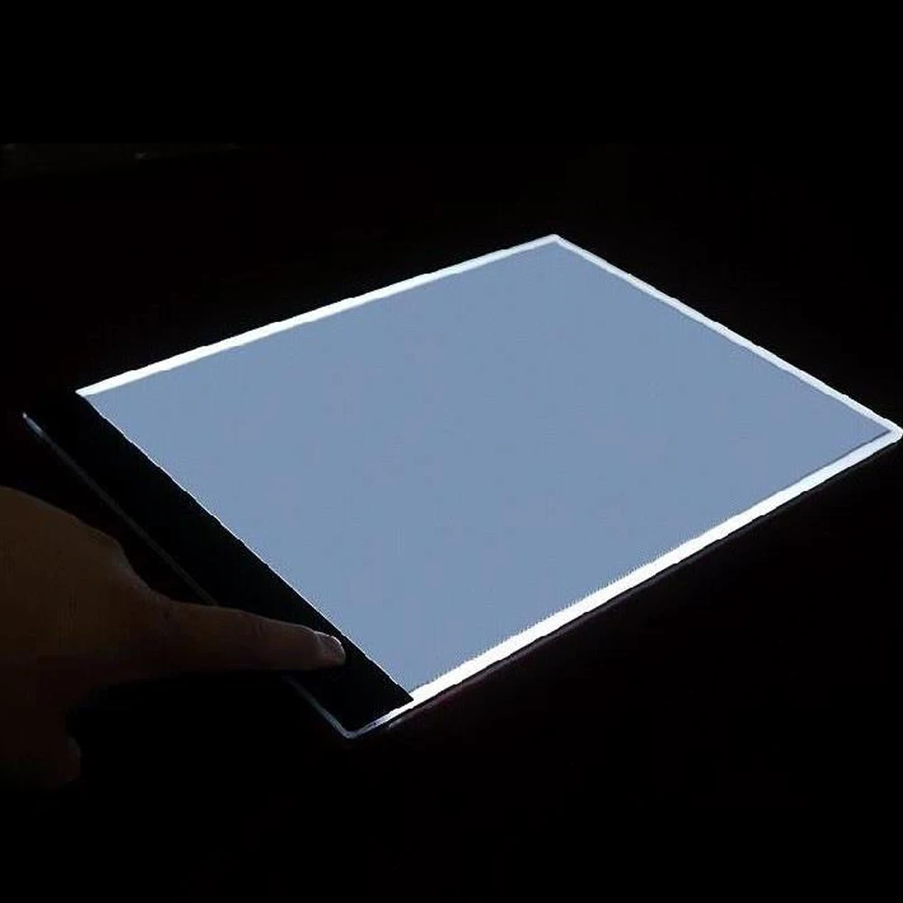 Портативный светодиодный планшет A4 для рисования цифровой графический с