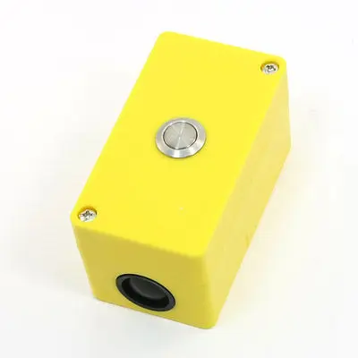 

3A 250VAC SPST Latching 2 Screw Terminal Metallic Push Button Station