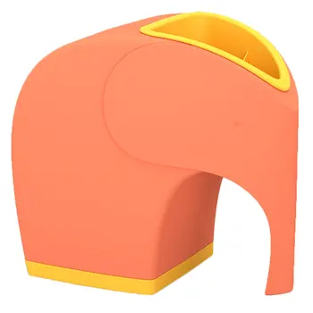 

1PC Elephant Tissue Box Plastic Storage Case Multi-purpose Storage Box Paper Extraction Box Desktop Tissue Box for Dorm Home