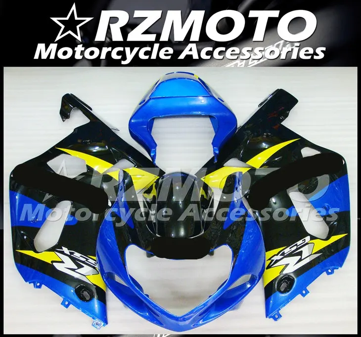 ABS мотоцикл обтекатель комплект для SUZUKI GSXR600 750 K1 2000-2003 год кузов литья под давлением Магазин № 1021