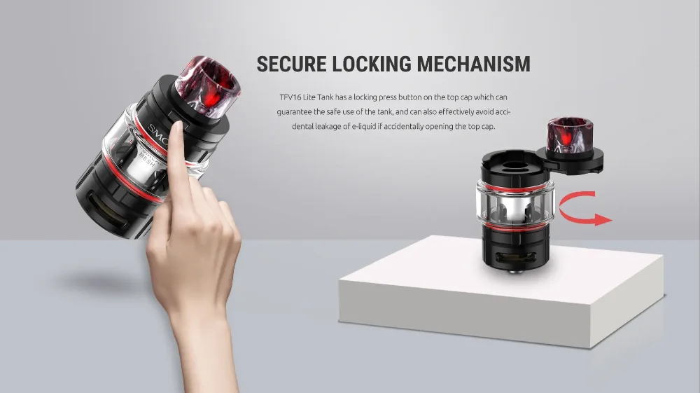SMOK TFV16 Lite танк 5 мл распылитель TFV16 Lite коническая сетчатая катушка электронная сигарета испаритель VS TFV12 Prince Tank