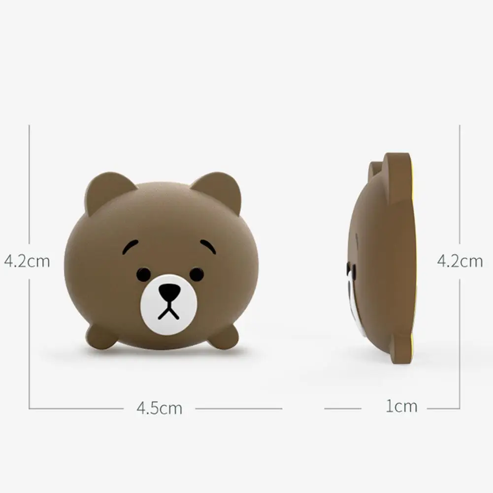 Kuulee 3PCS Door Handle Anti-scratch Cushion Cute Cartoon Design Multi-functional Cushion for Door Anti-scratch cushion