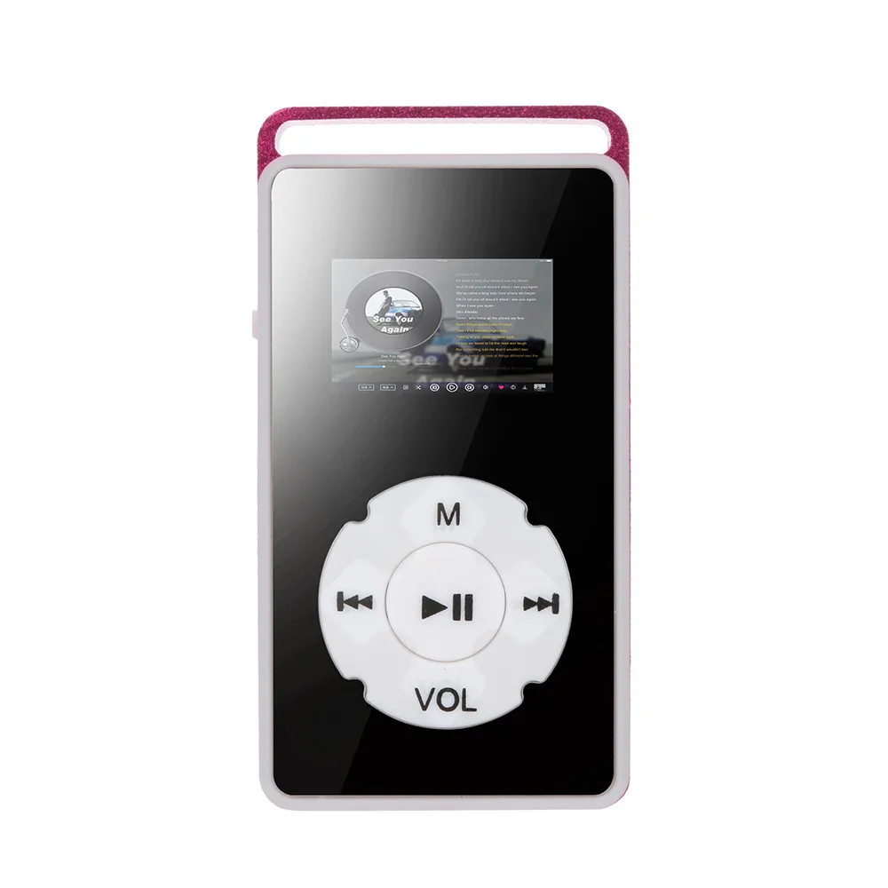 HIPERDEAL портативный цифровой MP3-плеер ЖК-экран Поддержка Micro SD TF карты 32G классный подарок зеркало музыкальный медиаплеер 7,26