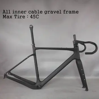 2022 cable interno disco grava marco super luz T1000 grava bicicleta GR044 bicicleta grava de fábrica deirect venta