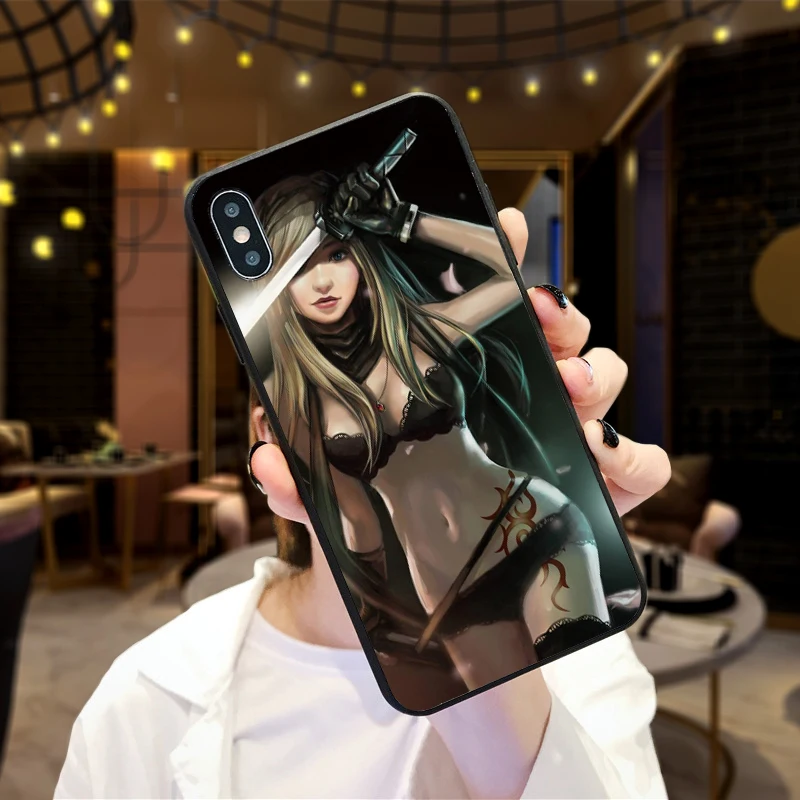 Мягкий чехол из ТПУ с рисунком для девочек Apple IPhone X XR XS MAX 5 5S 5C SE 6 S 7 8 Plus ipod touch
