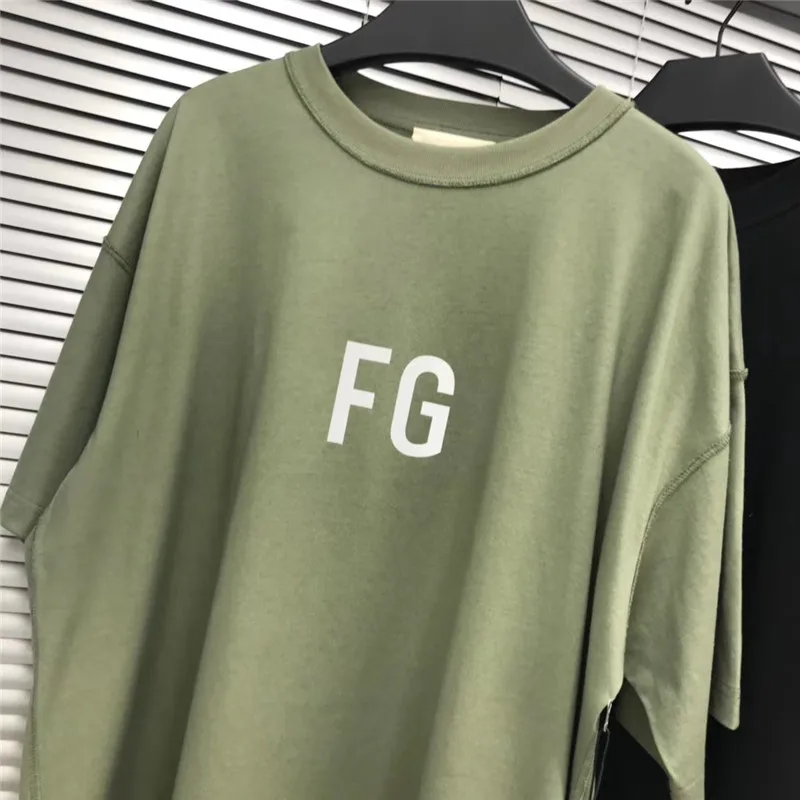 

Oversized FG 3M Reflective FOG Essentials T Shirts Men Women High Quality Cotton Bat Sleeve T-Shirts Essentials Casual Top Tee