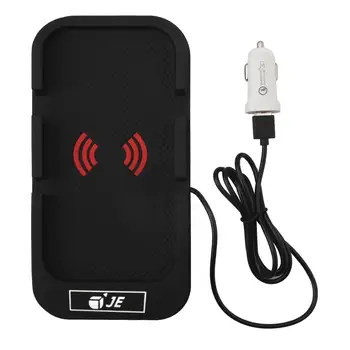 

Wireless Car Charger Compatible With All Phones Support Qi Car Wireless Charging Stand Wireless Car Charging Stand