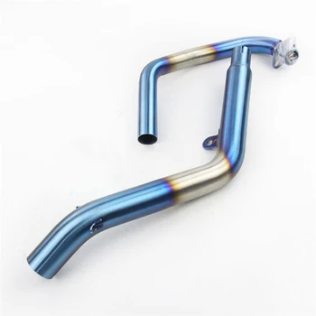 

Motorcycle For Honda CBF190R CB190R CBF190X Exhaust Pipe Middle Link Mid Pipe Tube Muffler System FOR HONDA CBF190 AK124