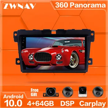 

360 Cameras Android 10 system Multimedia Player For Mazda CX-7 2008-2014 GPS Navigation Radio Stereo IPS Touch Screen Head Unit