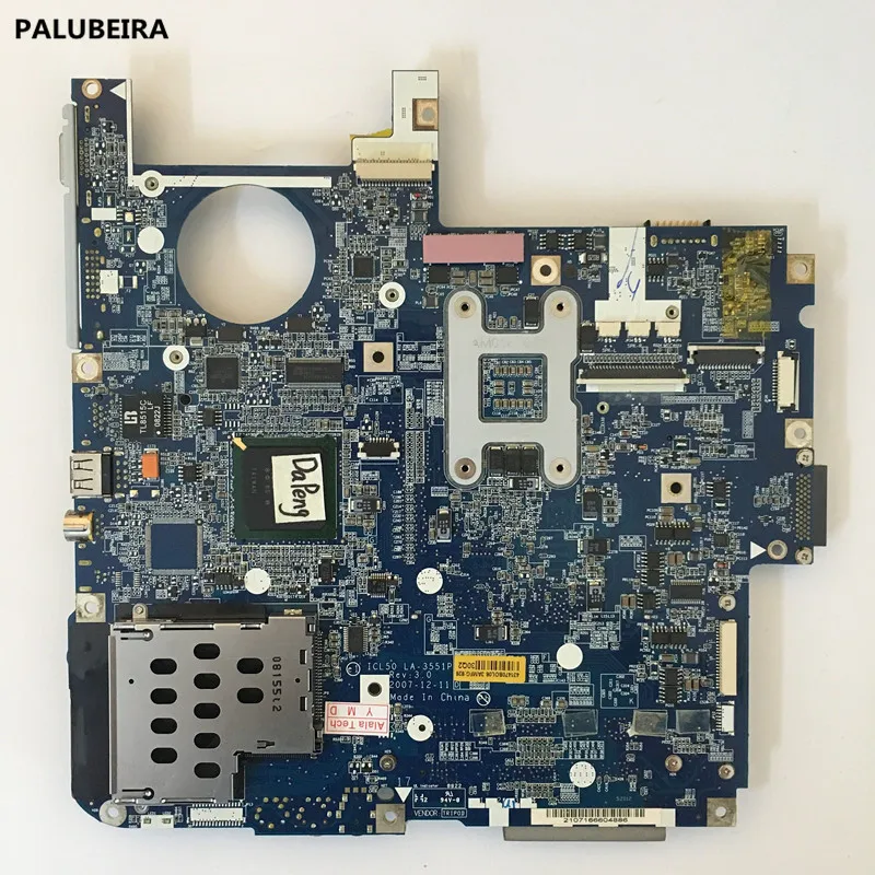 PALUBEIRA высокого качества материнская плата LA-3551P ICL50 для Acer 5715 5315 Материнская