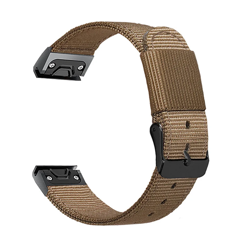 Универсальный 20 мм 22 мм 26 мм ремешок для часов Garmin Fenix6S PRO ремень нейлоновый сменный ремешок для часов Garmin fenix6 fenix 6X