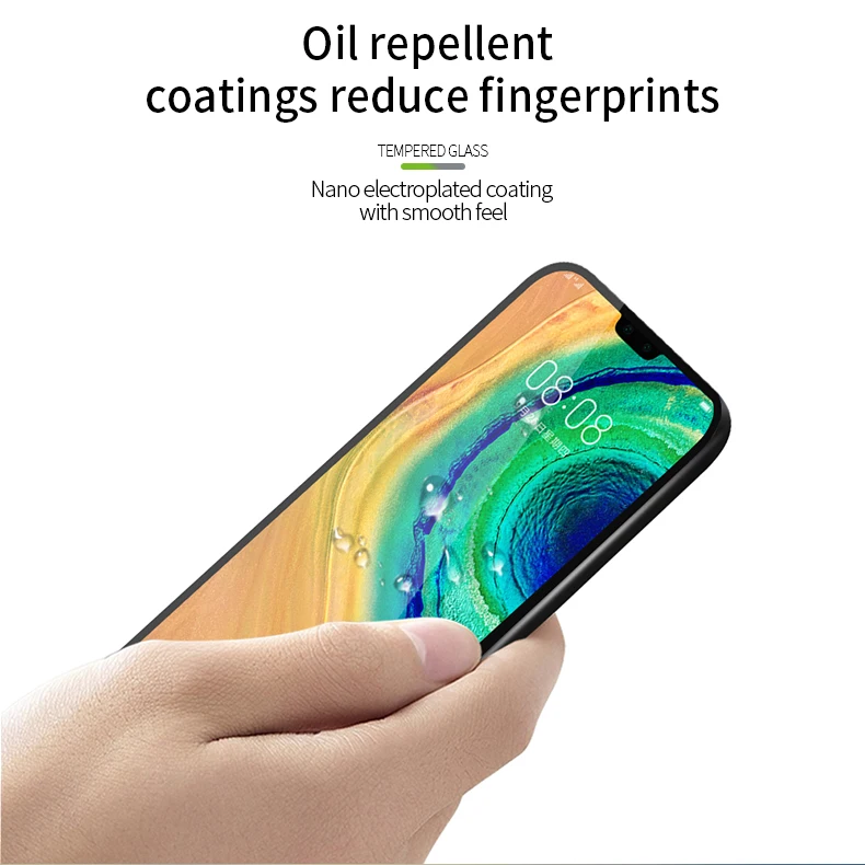 Для huawei mate 30 стекло закаленное MOFi для huawei mate 30 Защитная пленка для полного покрытия закаленное стекло