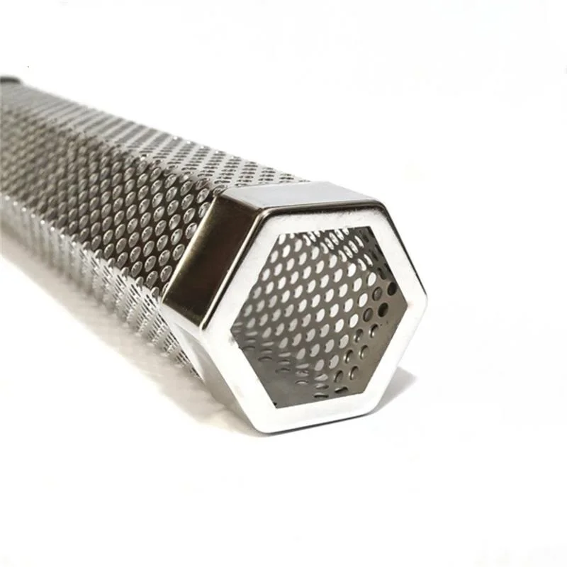 Hexagon Tube Grill Smoker (1)