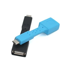 Легкий портативный miniusb Мужской к USB 3,0 Женский конвертер OTG разъем для передачи данных идеально подходит для телефона Android для huawei