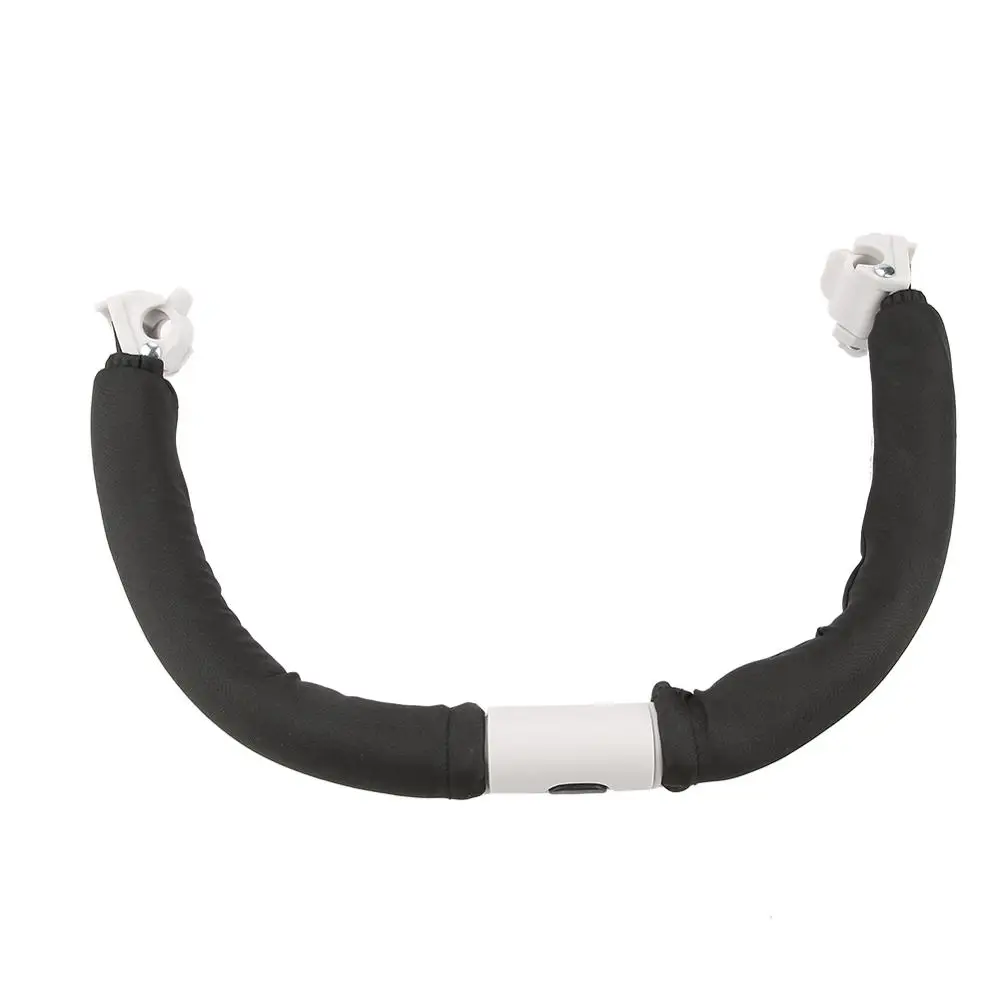 Baby Stroller Handle Adjustable Handlebar Generic Universal Armrest Bumper Bar for Baby Carriage Baby Stroller Pram Accessories - Цвет: Черный
