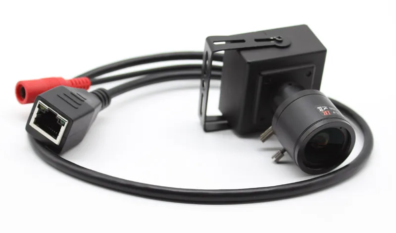 Мини коробка HD аудио CCTV IP камера 2mp 4mp 5mp IMX307 starlight сети IPC безопасности H.265 H.264 Mic ONVIF XMeye