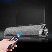 Беспроводной Bluetooth динамик Саундбар 10 Вт пульт дистанционного управления Домашний Настольный маленький портативный стерео HiFi бас PC tv Lound Динамик сабвуфер