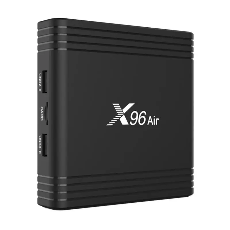 Прочная приставка Классическая нежная текстура X96 Air A tv Android 9,0 Smart tv box S905X3 четырехъядерный 2G+ 16G wifi медиаплеер