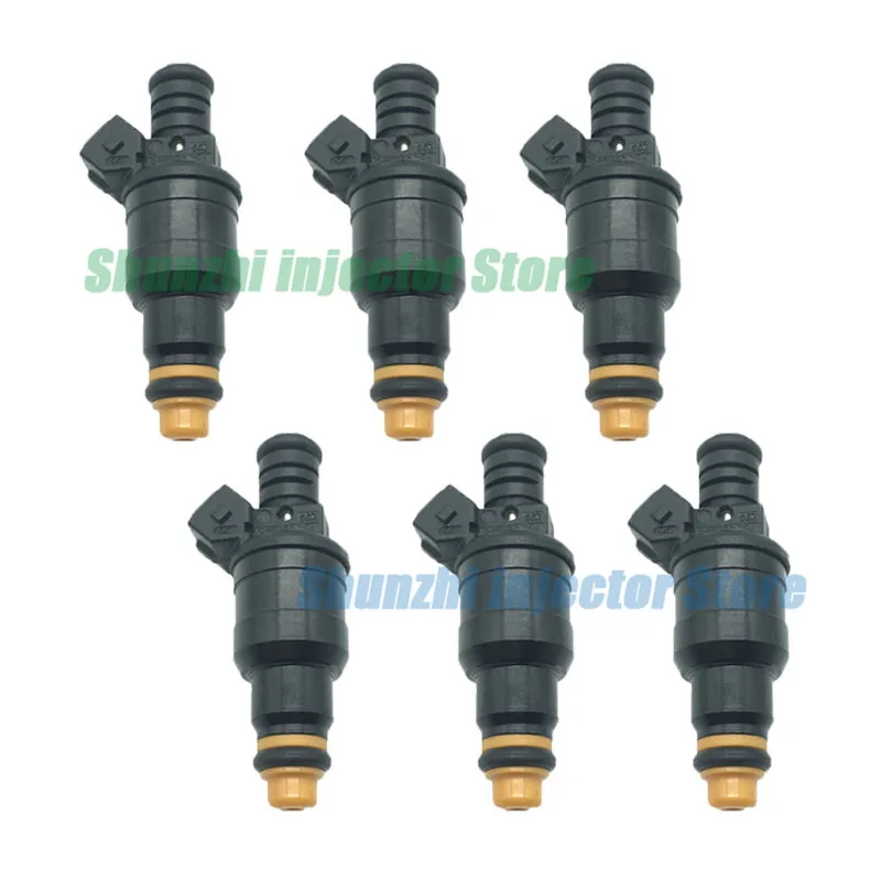 6 шт. Топливные форсунки для Volvo 242 244 245 740 760 780 2.2L 2.3L 2.8L peugeot 405 505 0280150734