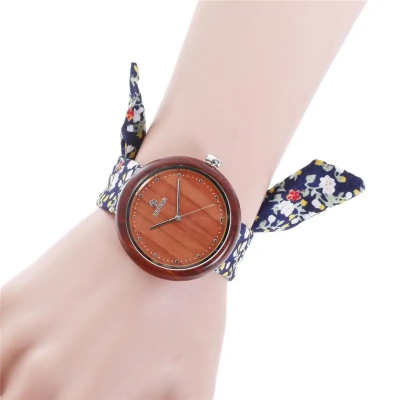

2017 new amazon wish canvas belt style wooden watch speed sell through a undertakes the new spot
