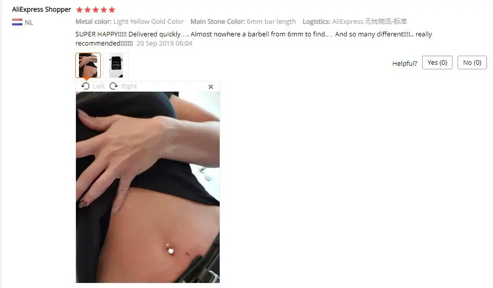 belly button ring 2