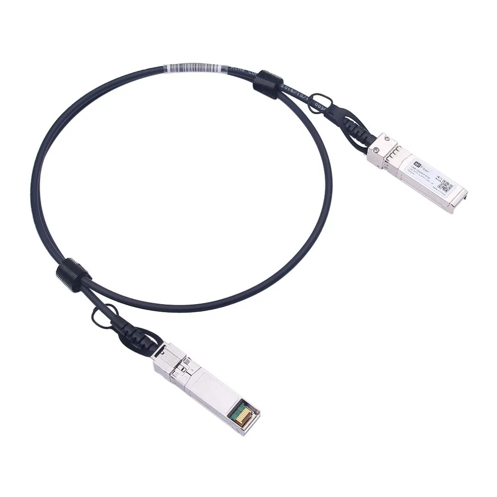 10gtek для можжевельника QFX-SFP-DAC-1M/EX-SFP-10GE-DAC-1M 10 ГБ/сек. 10GBASE-CU Twinax для программирования в производственных условиях+ прямого подключения Медь кабеля длиной 1 метр