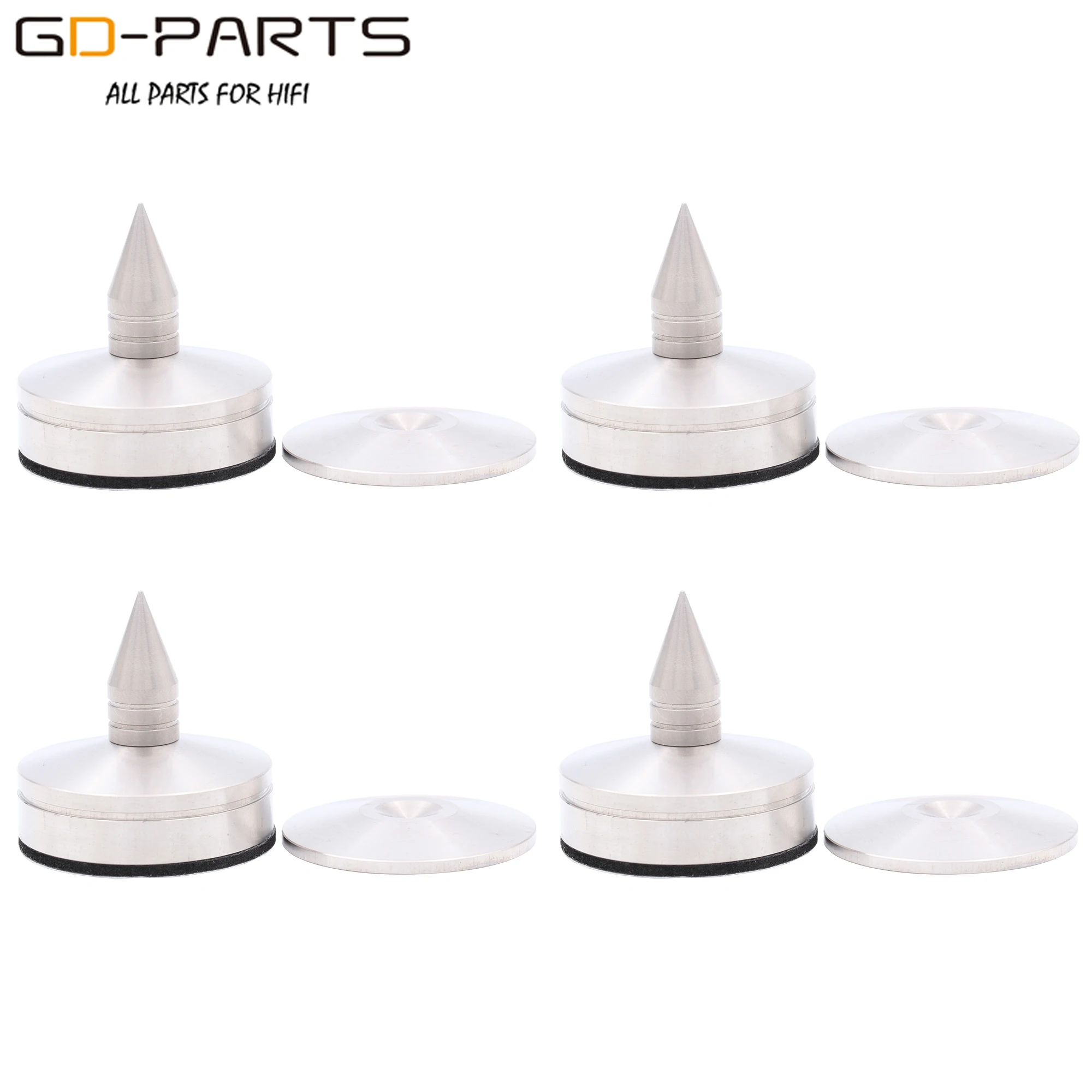 Изолирующие ножки для динамика из нержавеющей стали 34*35 мм|speaker spike feet|turntable