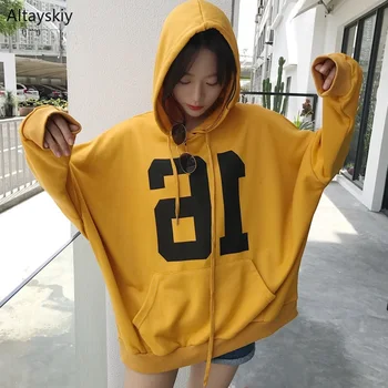 

Hoodies Women Chic Kawaii Letters Sweet Lovely Students Harajuku Ulzzang Soft Warm Long-sleeve Elegant Womens Ladies Girls 2020