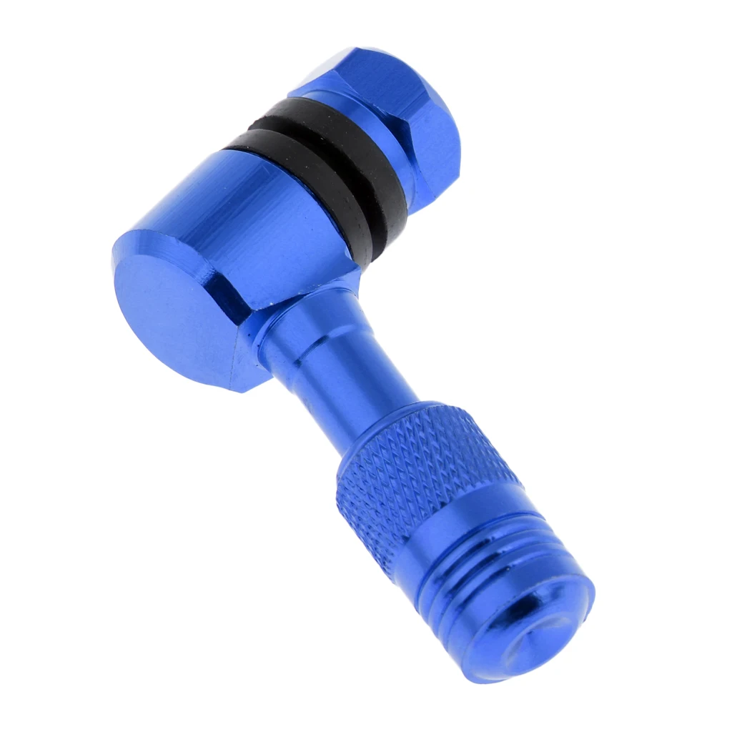 Compression-type  CNC Aluminium Alloy Tire Valve Stem, 11.3mm/0.45inch Rim Holes for Motorcycle Scooter ATV Quad Vehicle