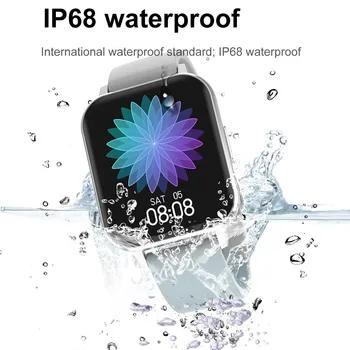 

Smart watch DTX 1.78 inch HD Screen IP68 Waterproof Heart Rate Monitor Fitness Smart Watch Sport Pedometer multi-lingual watch
