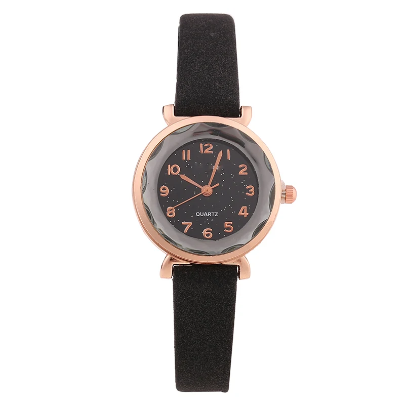 

Simple Woman Watch Rose Gold Alloy Small Starry Sky Watches Quartz Wrist Watch Ladies Watch Relogio Feminino Gifts