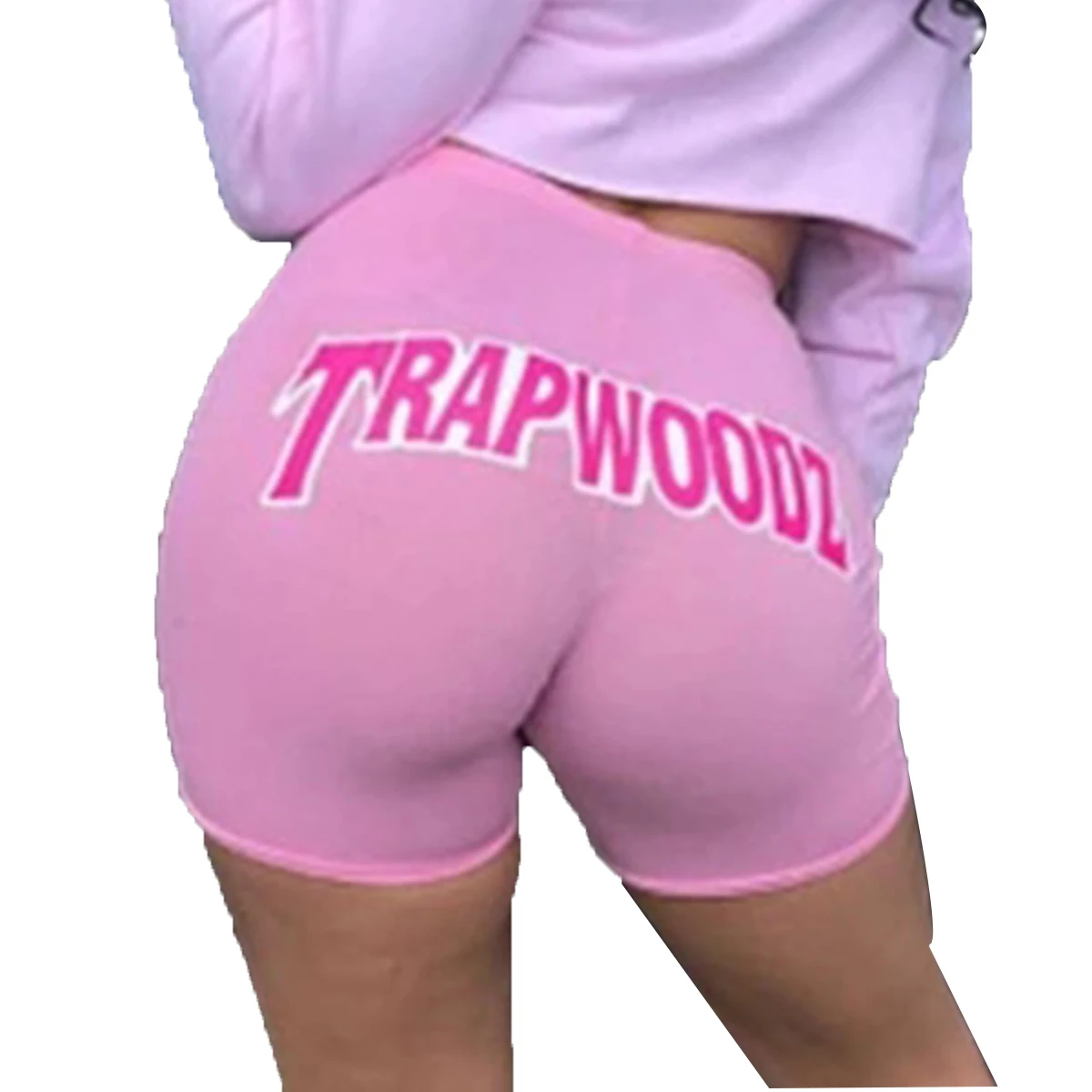 Summer Women Letter Print Shorts Sexy Letter Print High Waist Trousers Summer Casual Style Clothes Skinny Ladies Shorts Bottoms
