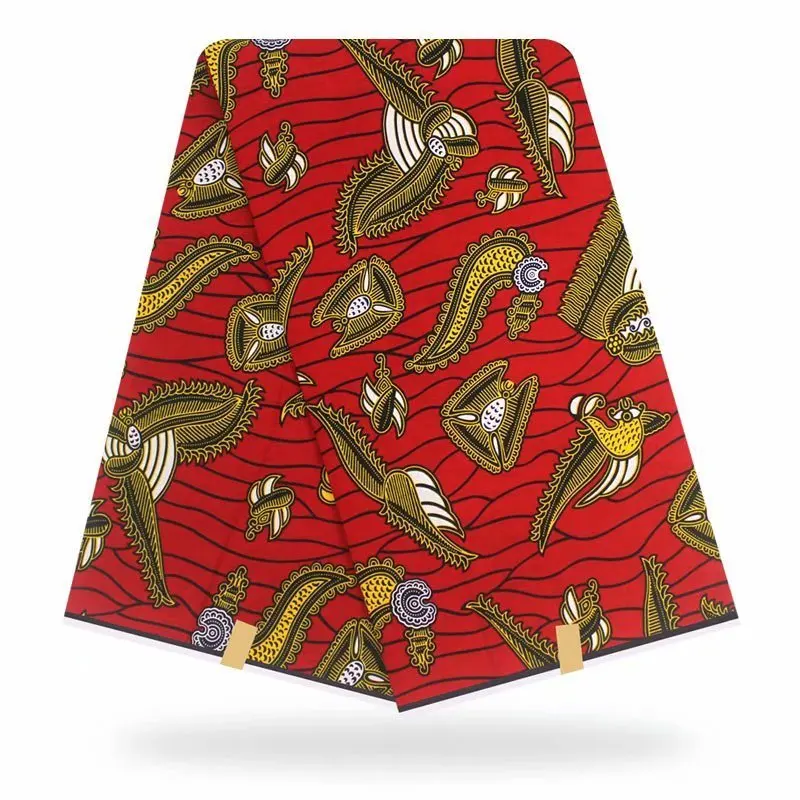 

african wax fabric cotton new arrival african wax print fabric 2020 african fabric cotton material for dress 6yards