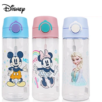 

Disney children's cup kindergarten sippy cup shatter-resistant water bottle primary school children baby girl summer drinking cu