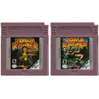 

Video Game Cartridge Console Card 16 Bits Tomb Raider Series For Nintendo GBC English Version