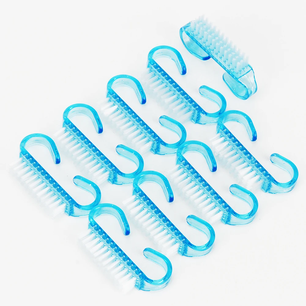 Escova de Limpeza do Unha para Cuidados com as Unhas Pces Hight Qualidade Remoção Pedicure Unha Arte Ferramenta Manicure Pequeno Ângulo Limpar Ferramentas 100 pó 8 ferramentas escova de limpeza do prego para cuidados com as unhas