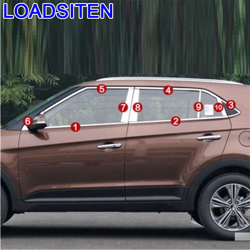 Автомобильная автомобильная хромированная фара с корпусом окна задняя Внешняя