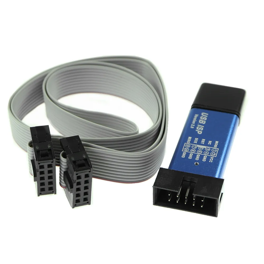 Программатор KJ392 AVR с одним чипом USB ISP USBasp USBisp для 51 ATMEL поддержкой загрузки Win 7 1