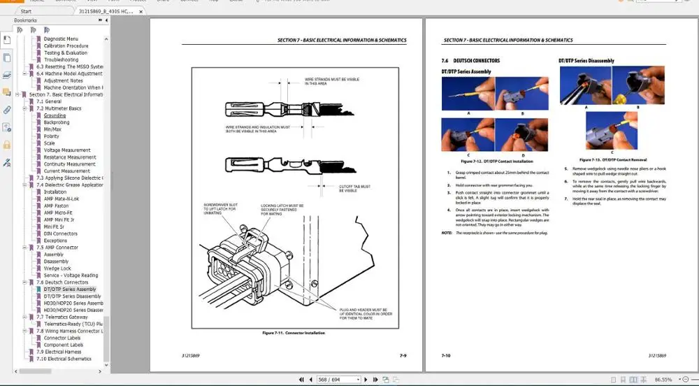 Руководство по обслуживанию и деталям операторов JLG 2020 Full PDF 30 гб|ПО| |