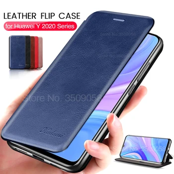 

чехол на hawaii hauwei y 8p 7p 6p 5p чехол leather magnetic flip cover for huawei y8p y7p y6p y5p 2020 cases stand book coque
