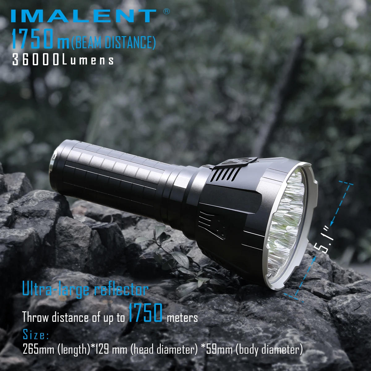 IMALENT R90TS светодиодный фонарик CREE XHP35 HI s 36000LM мощный с o дисплеем для поиска и