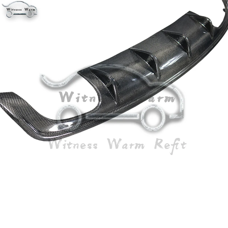 For A3 Rear Bumper Diffuser Lip for Audi A3 Sedan Standard 4 Door 2013- Car Rear Lip Spoiler Auto Car Accessories