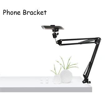 

Lasy Phone and Table Bracket Photography Flexible Long Arm Stand Mounting Clamp Video Photo Shooting Mobile Phone Holder Clip